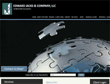 Tablet Screenshot of edwardjacks.com